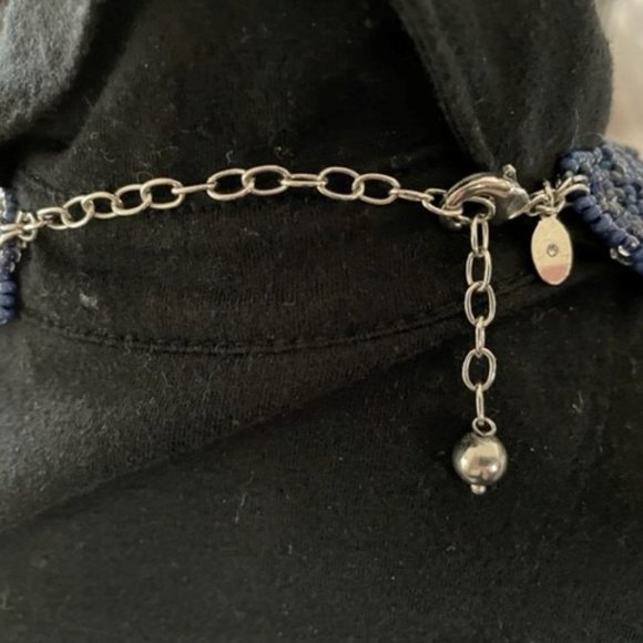 Chicos Ombré Statement Strands Of Glass Beads, Tiny Cz & Layers Of Gorgeousness - Picture 3 of 10